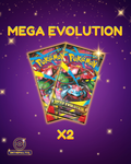 Pokémon TCG Mega Evolutions Booster Pack (Sealed) x 2