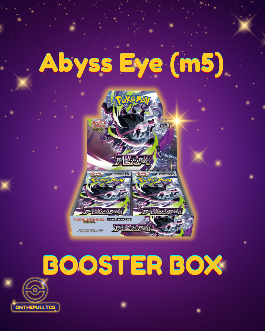 Pre-Order: Abyss Eye (M5) Japanese Pokémon Booster Box – Mega Darkrai ex | New MEGA Era
