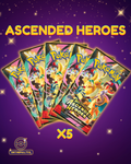 Pokémon TCG Ascended Heroes Booster x 5 pack (Sealed)