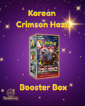 Pokémon TCG Korean Crimson Haze Booster Box – Scarlet & Violet Sealed Box