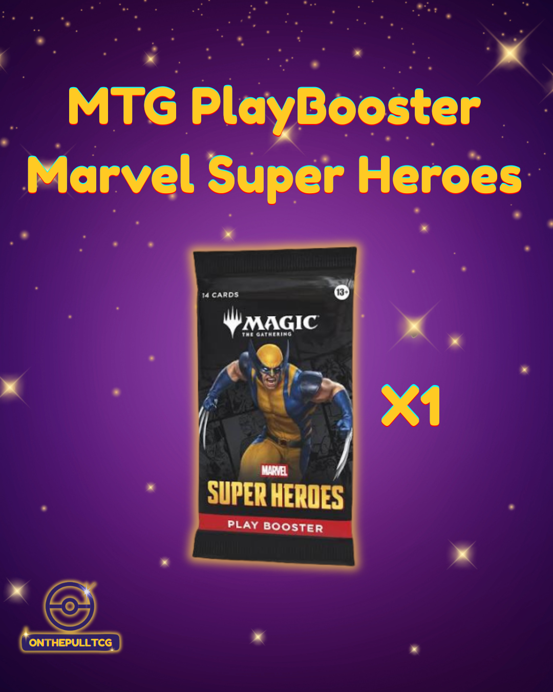 Magic: The Gathering | Marvel Super Heroes Single Play Booster Pack