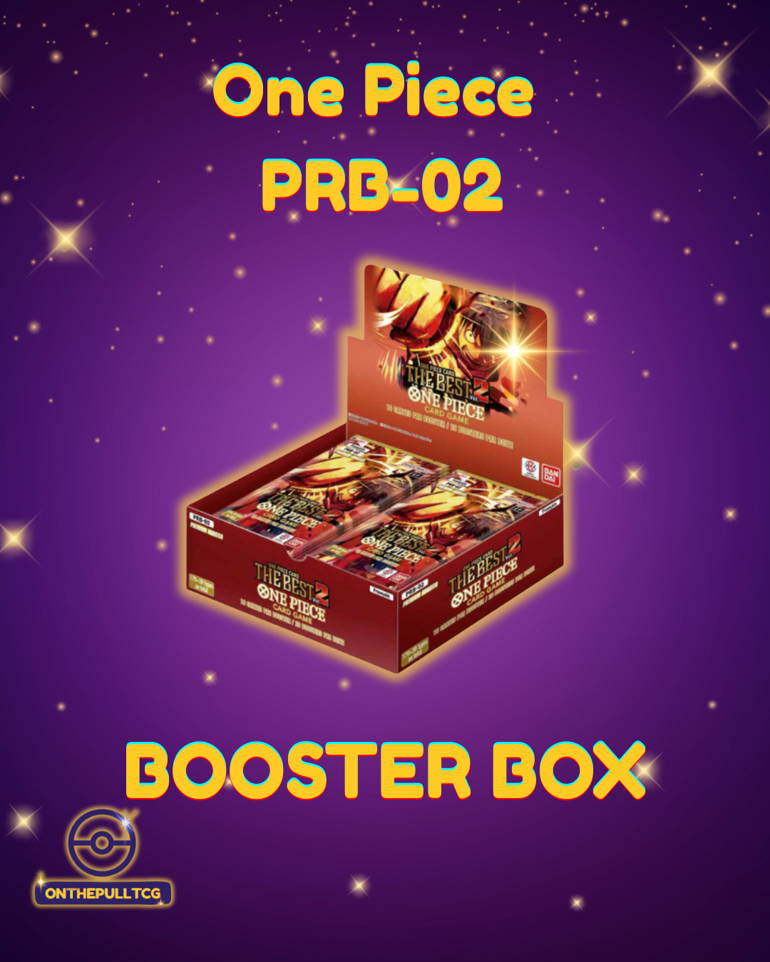 One Piece TCG: Premium Booster - The Best Vol. 2 [PRB-02] Booster Box (Factory Sealed Display)