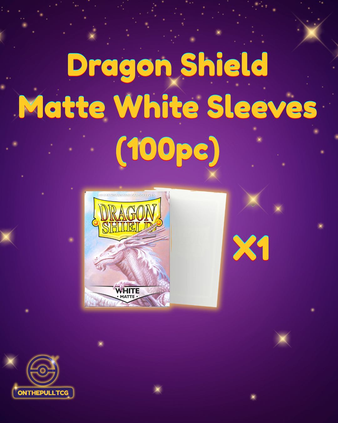 Dragon Shield Matte Sleeves - Black (100 Standard Size Sleeves)
