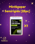 MintKeeper Semi-Rigid Card Holders / Card Savers (Pack of 25)