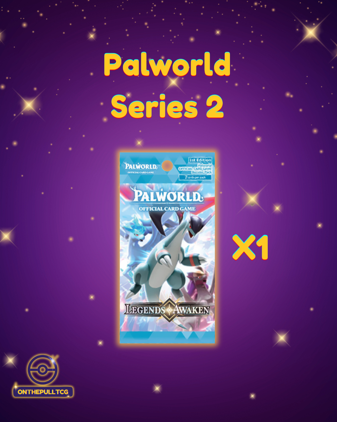 PREORDER: Palworld TCG: Legends Awaken [BP02] Single Booster Pack