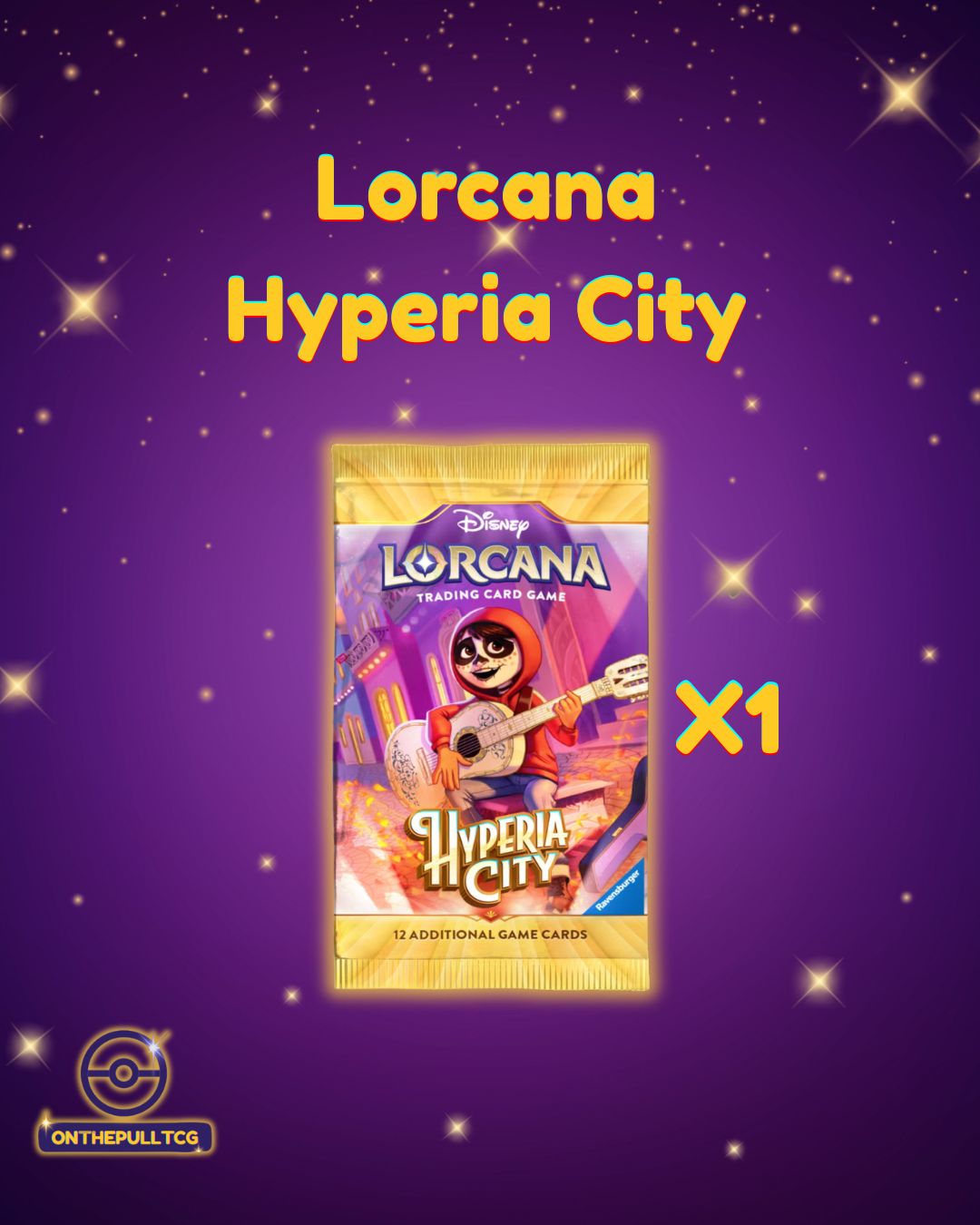 Disney Lorcana: Hyperia City Single Booster Pack