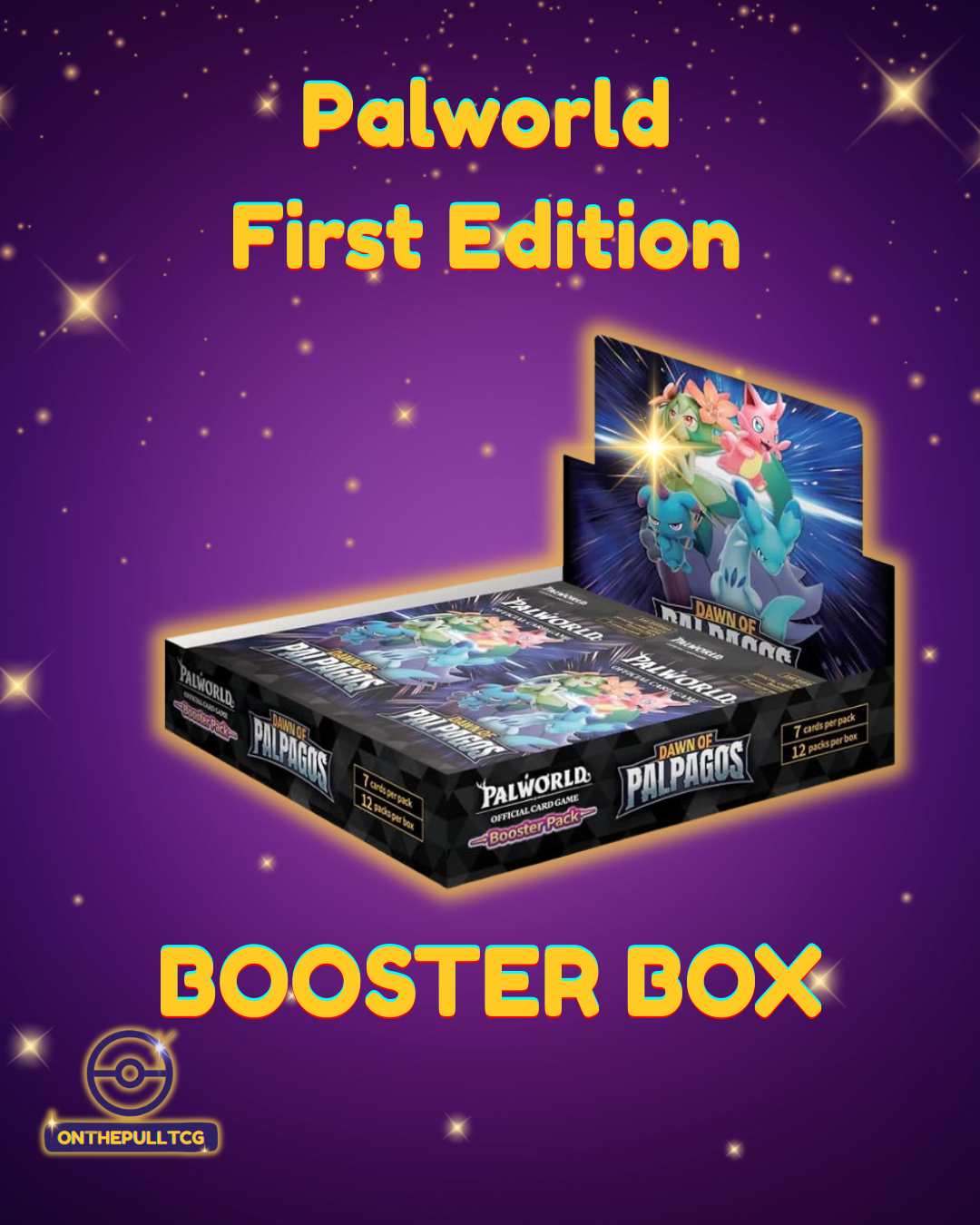 Palworld TCG: Dawn of Palpagos [BP01] Booster Box (Factory Sealed Display)