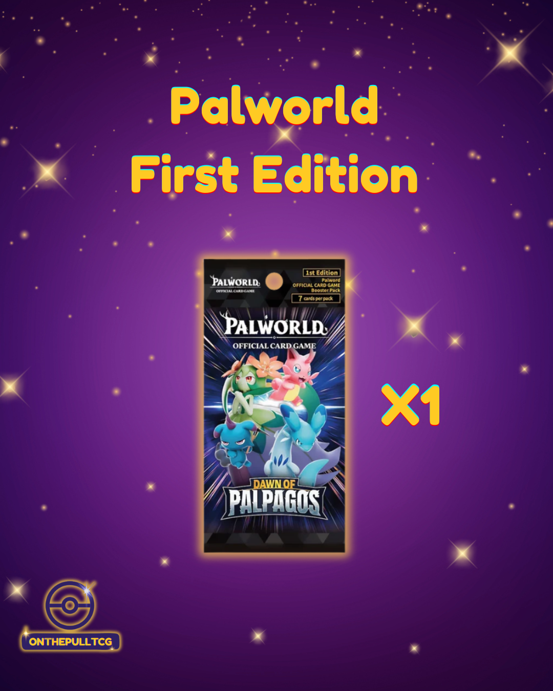 Palworld TCG: Dawn of Palpagos [BP01] Single Booster Pack