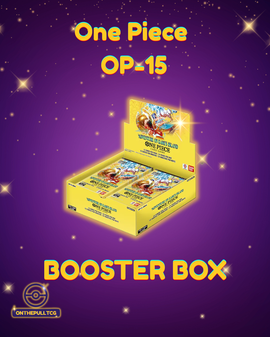 One Piece TCG: Adventure on Kami's Island [OP-15] Booster Box (Factory Sealed Display)